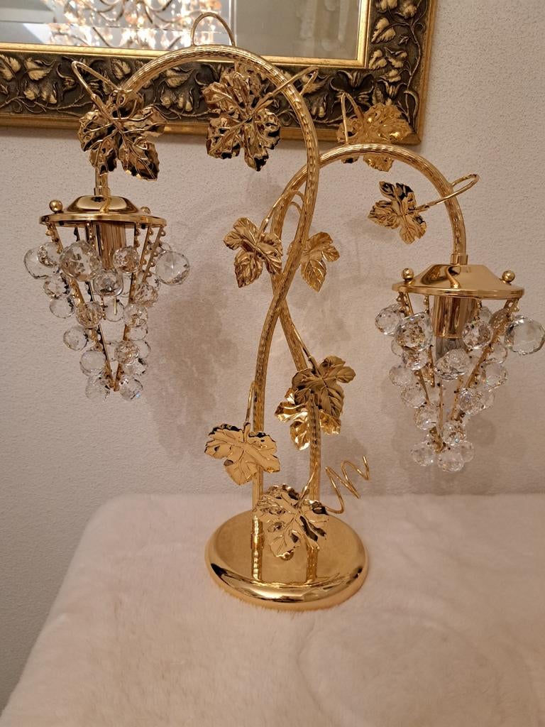 Tekoop tafellamp, Ophalen of Verzenden, Overige materialen, Minder dan 25 cm