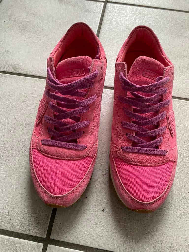 Philippe Model sneakers maat 38, Kleding | Dames, Schoenen, Ophalen of Verzenden, Roze, Sneakers of Gympen, Zo goed als nieuw