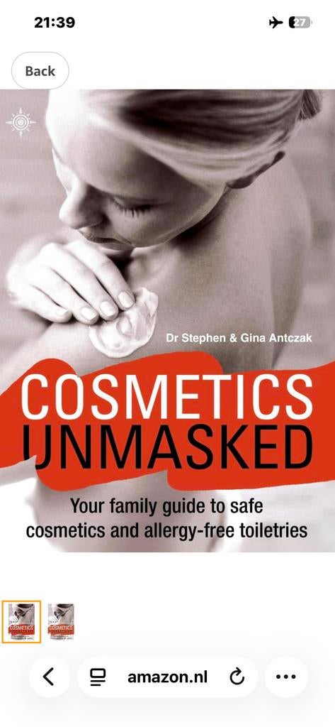 Cosmetica Ontmaskerd: Veilige cosmetica voor het hele gezin, Ophalen of Verzenden, Zo goed als nieuw, Gezondheid en Conditie