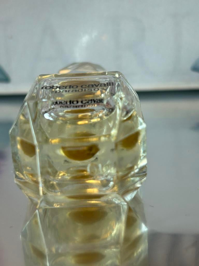 Roberto Cavalli - paradiso miniature 5ml edp, Ophalen of Verzenden, Nieuw, Miniatuur, Gevuld