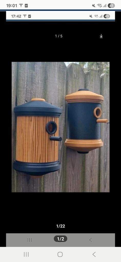 Vogelhuisjes bijenhuisjes nieuw, Ophalen of Verzenden