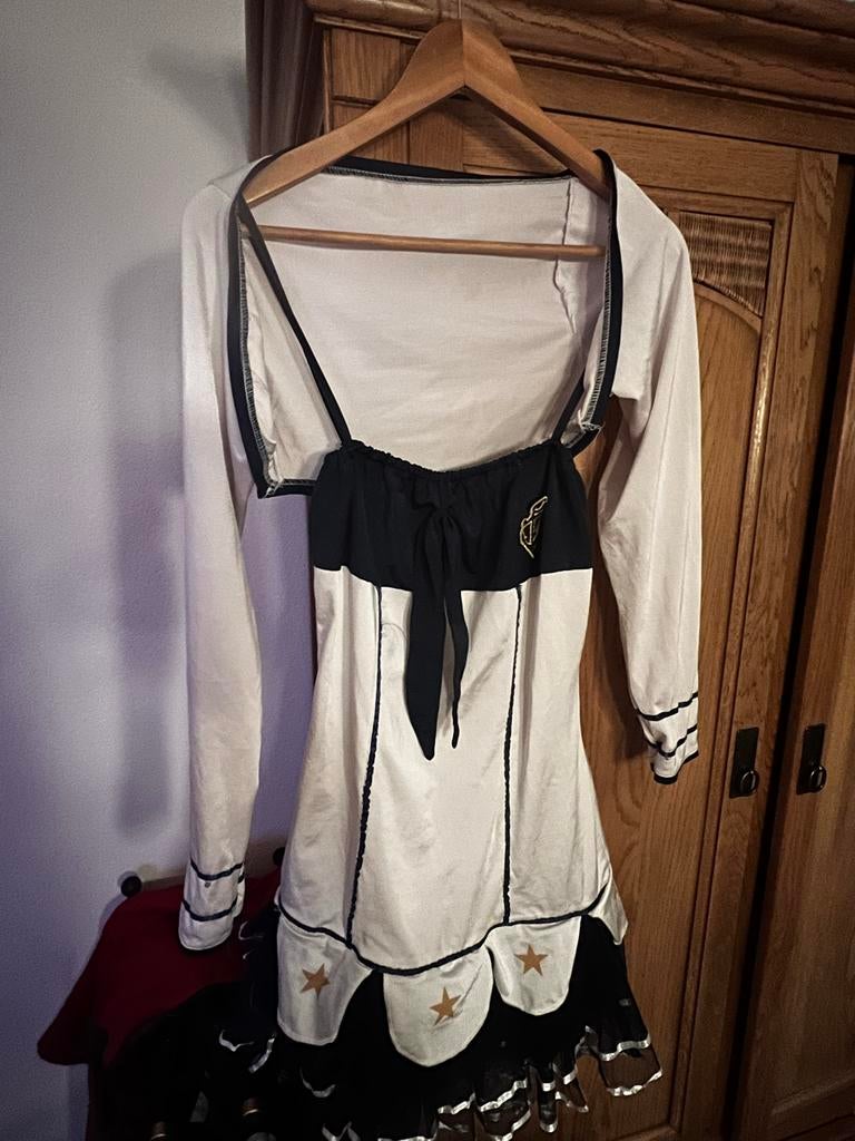 Leuk mateoos kostuum - Maat M, Kleding | Dames, Carnavalskleding en Feestkleding, Zo goed als nieuw, Kleding, Carnaval, Maat 38/40 (M)