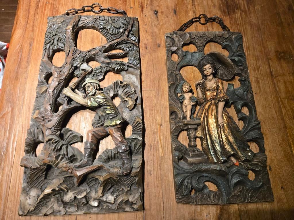 2 Supermooie, Zware Wandpanelen, Ophalen of Verzenden, Gebruikt