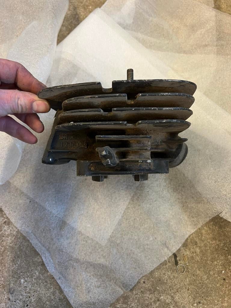 Yamaha YZ125 Cilinder 1980, Motoren, Onderdelen | Yamaha, Gebruikt, Ophalen of Verzenden