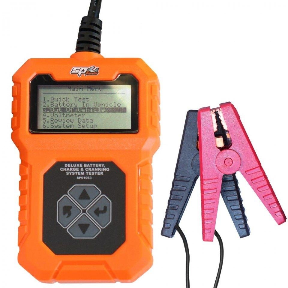 SP61063 | 12V Digitale accutester Deluxe, Info@sptools.eu, Industrieweg 41, Kampen, Nieuw, Ophalen of Verzenden