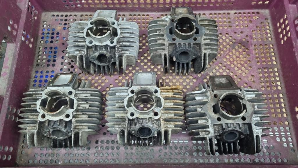5x Tomos 50cc cilinder, Gebruikt, ., Ophalen of Verzenden, .
