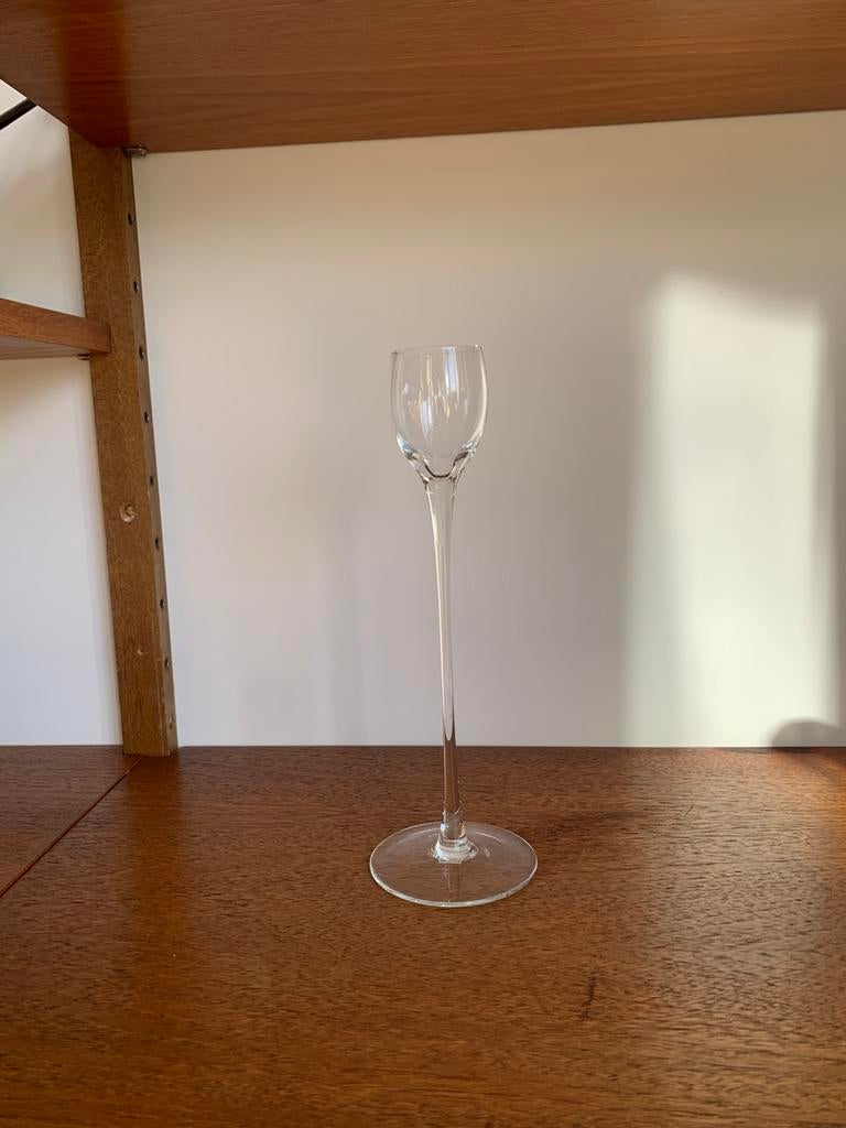 Gispen likeurglazen op hoge poot (6 stuks / nieuw), Verzamelen, Glas en Borrelglaasjes, Ophalen of Verzenden, Nieuw, Borrel- of Shotglas