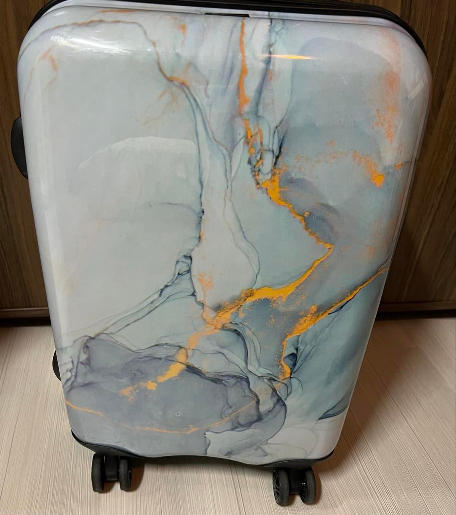 Mooie Reiskoffer - Topmove, Sieraden, Tassen en Uiterlijk, Koffers, 50 tot 60 cm, Hard kunststof, Ophalen of Verzenden, Zo goed als nieuw