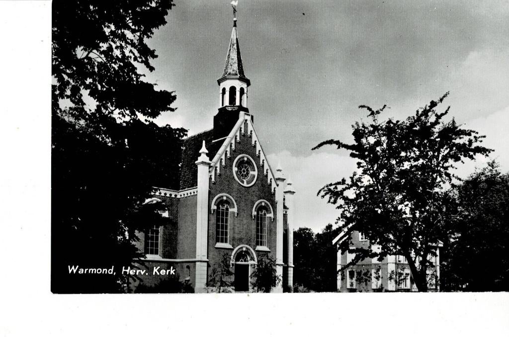 Warmond, Kerk, Ophalen of Verzenden, Ongelopen, Zuid-Holland