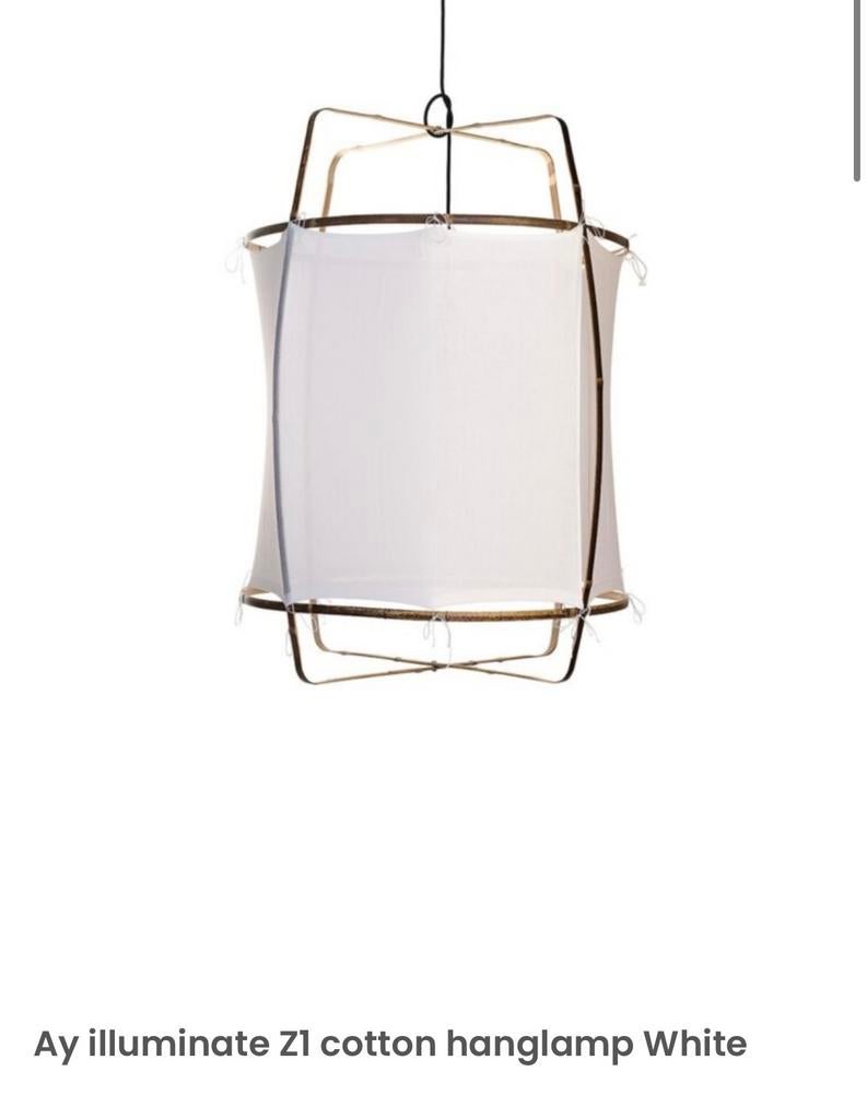 Ay illuminate, 95 cm, Huis en Inrichting, Lampen | Hanglampen, Nieuw, 75 cm of meer, Stof, Overige materialen, Ophalen