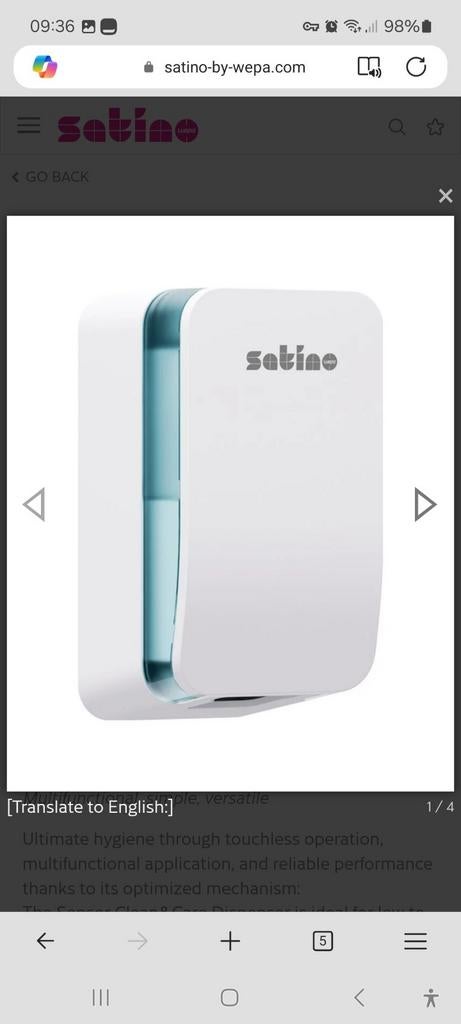 Zeepdispenser,  nieuw., Ophalen of Verzenden