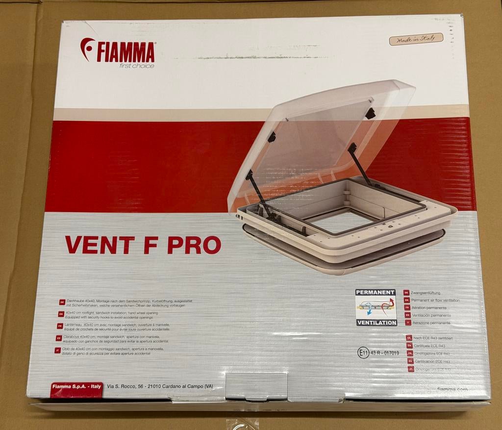 Fiamma Vent F Pro Dakraam - Nieuw in doos, Ophalen of Verzenden, Nieuw