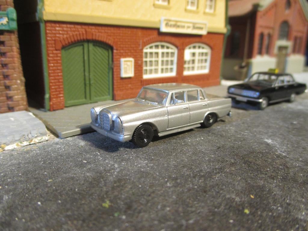Mercedes Benz W111 220SE Heckflosse - PreP grijsmetallic, Ophalen of Verzenden, Zo goed als nieuw, Auto, Overige merken