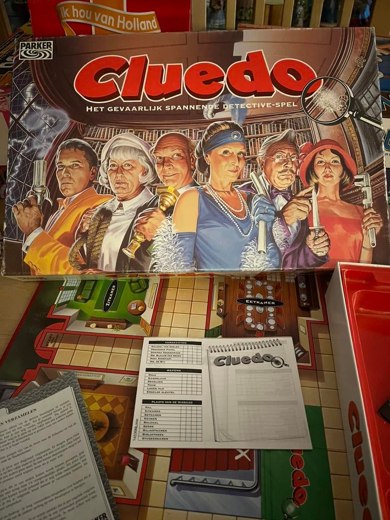 Cluedo zgan, Ophalen of Verzenden, Zo goed als nieuw