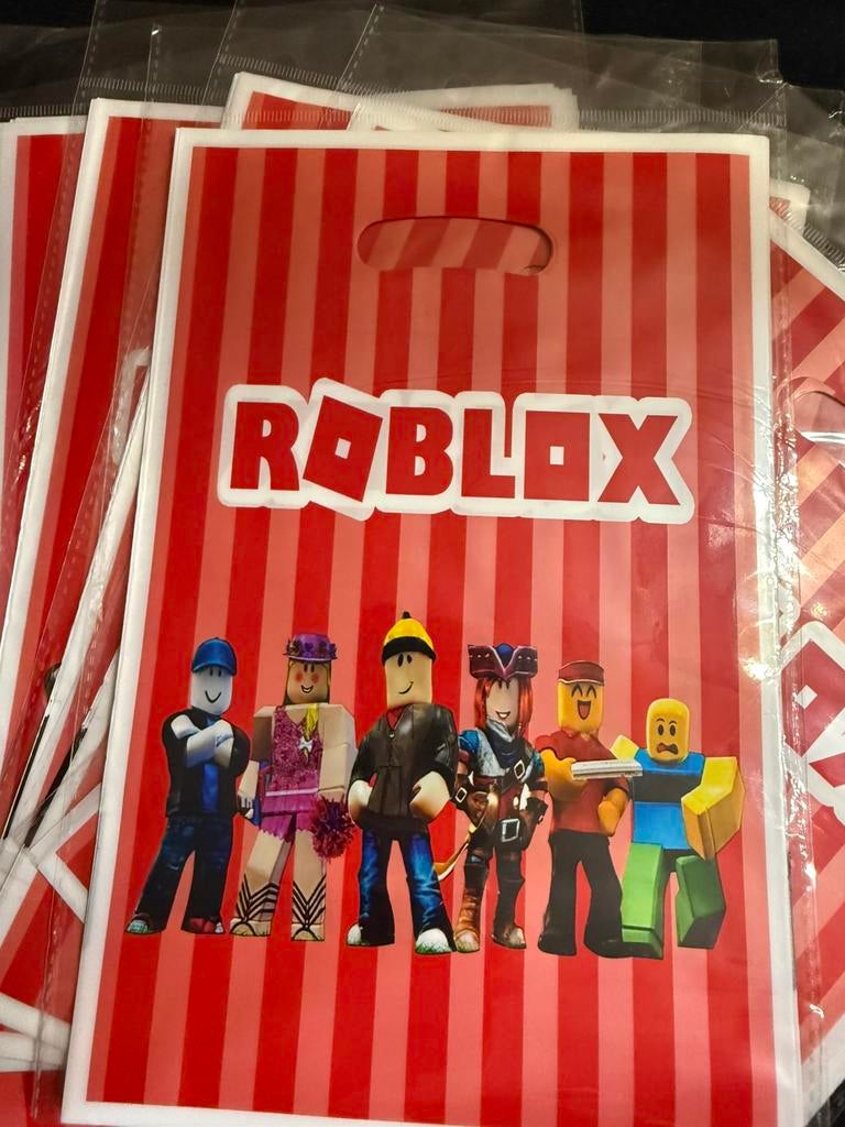ROBLOX traktatie/uitdeel zakjes, Ophalen of Verzenden, Nieuw, Feestartikel, Verjaardag