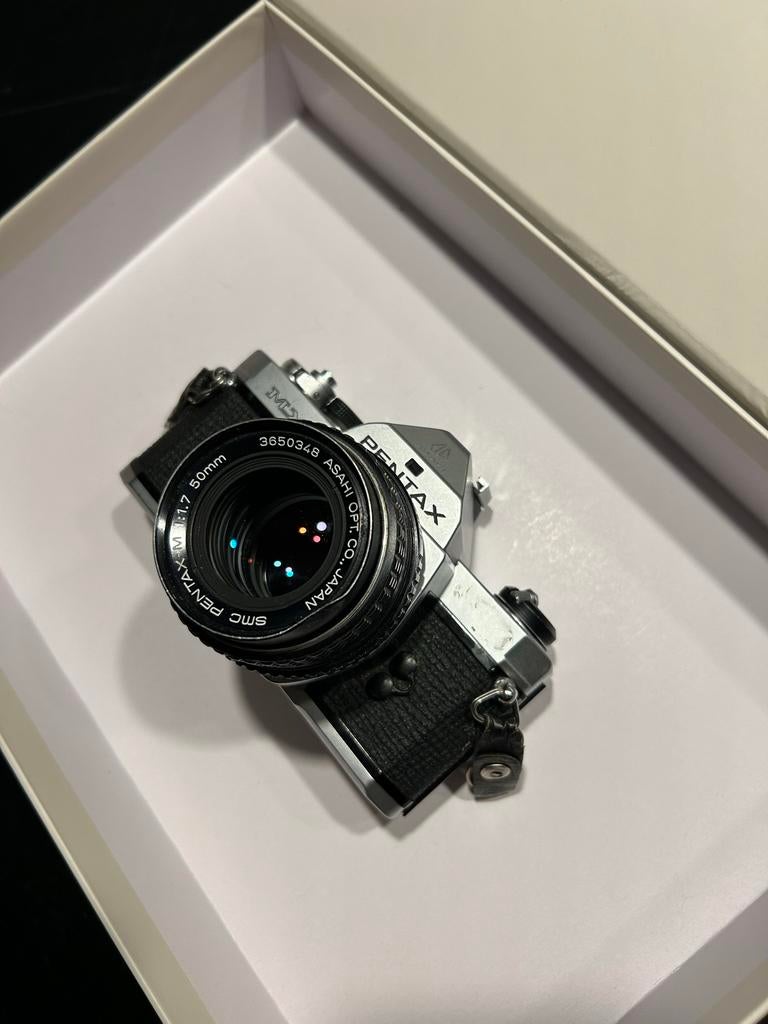 Pentax MX - Analoge Spiegelreflexcamera, Audio, Tv en Foto, Fotocamera's Analoog, Ophalen of Verzenden, Gebruikt, Spiegelreflex