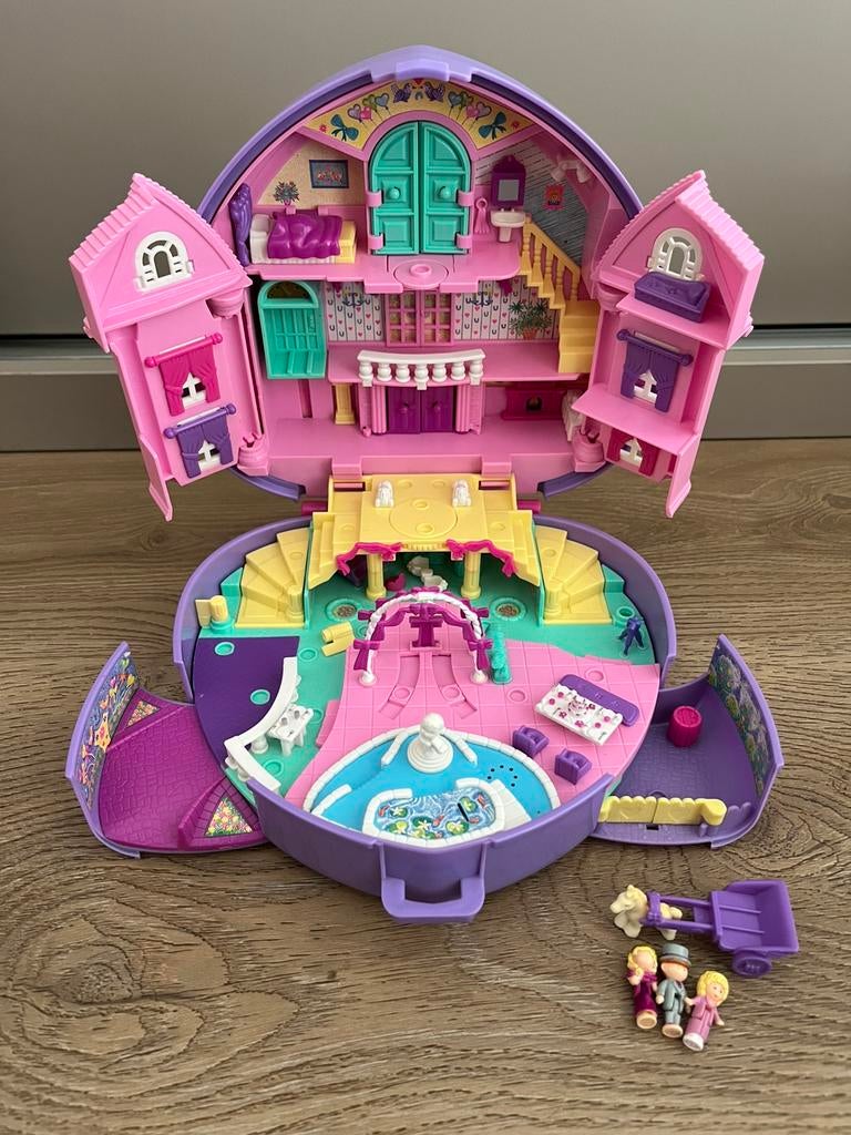 Polly Pocket Wonderful Wedding Party Bluebird 1994, Ophalen of Verzenden, Gebruikt