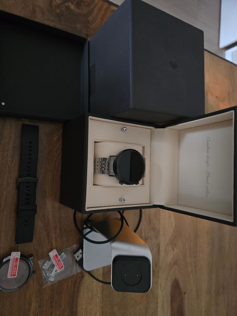 Huawei Smartwatch GT 2-0D3     Model : DAN-B19, Ophalen, Zwart, Huawei Watch, Zo goed als nieuw