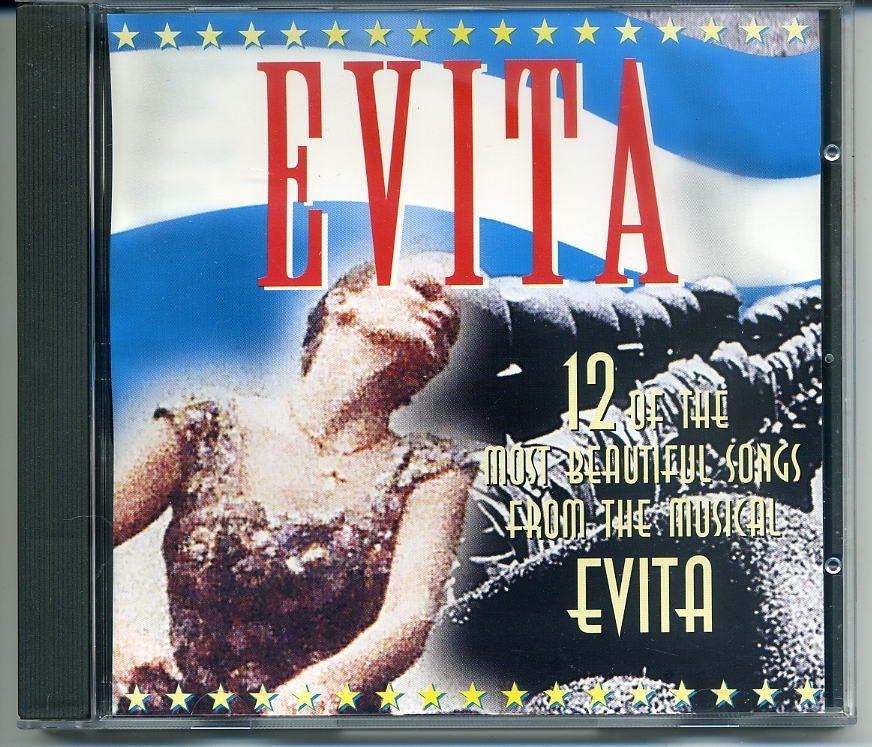 12 Of The Most Beautiful Songs From The Musical EVITA ZGAN, Ophalen of Verzenden, Zo goed als nieuw