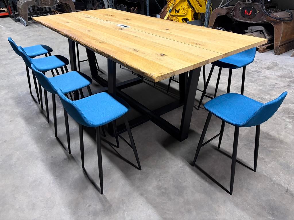 Vergadertafel kantinetafel eettafel bartafel tafel, Ophalen, 100 tot 150 cm, 200 cm of meer, Zo goed als nieuw