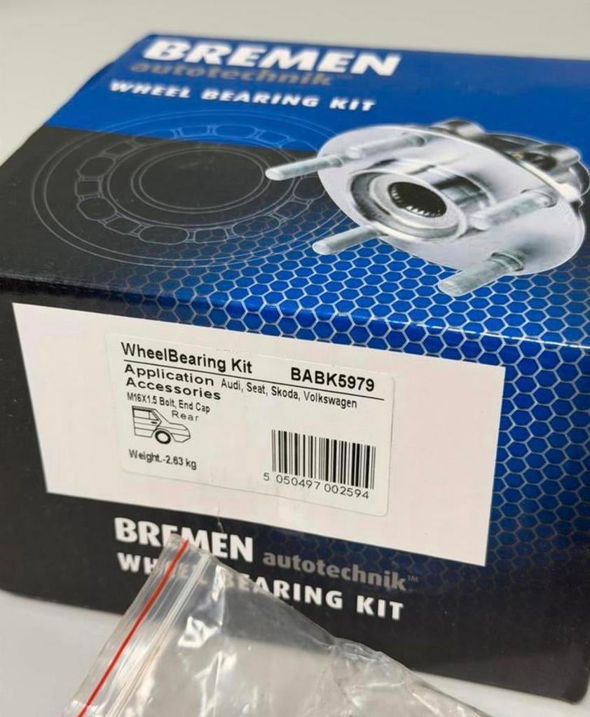 2X set Achterwiellager wiellagers Volkswagen Seat zie adv., Ophalen of Verzenden, H, H, H