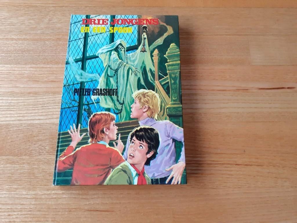 Grashoff, Pieter	Drie jongens en een spook, Ophalen of Verzenden, Gelezen