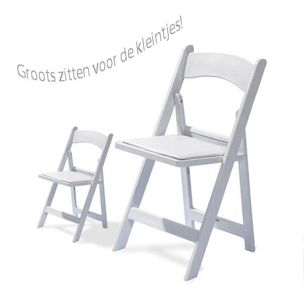 Prachtige stijlvolle weddingchair stoelen te huur!Bruiloft.., Ophalen of Verzenden, Nieuw, Geboorte of Huwelijk