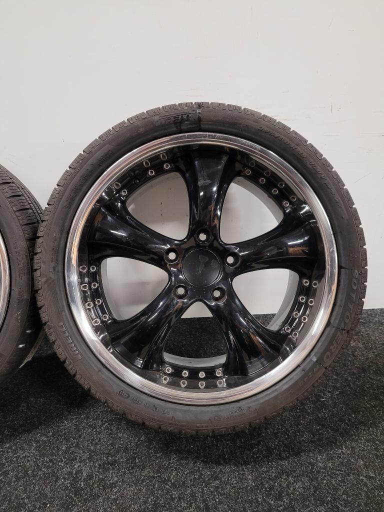 19 inch Porsche 911 TechArt Formula 2 5x130 Winterbanden, Auto-onderdelen, Banden en Velgen, 19 inch, Gebruikt, Porsche, Personenwagen
