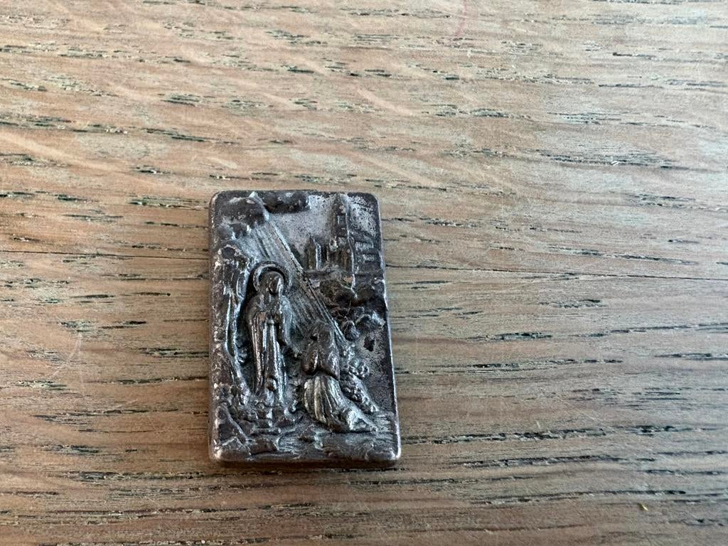 Vintage Lourdes tafereel, Ophalen of Verzenden, Zo goed als nieuw