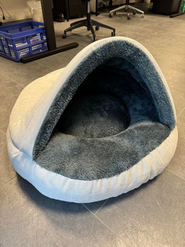 Hondenmand Snuggle Cave Zilver Antraciet - 75 cm, standaard, Ophalen of Verzenden, Nieuw