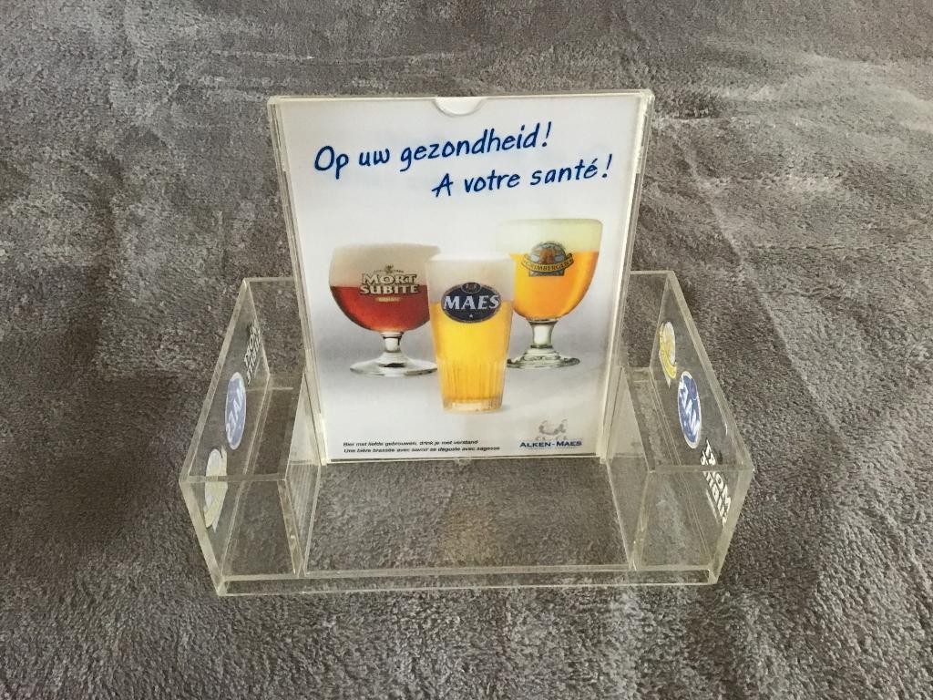 Bierviltjes houder, Ophalen of Verzenden, Gebruikt, Overige typen, Overige merken