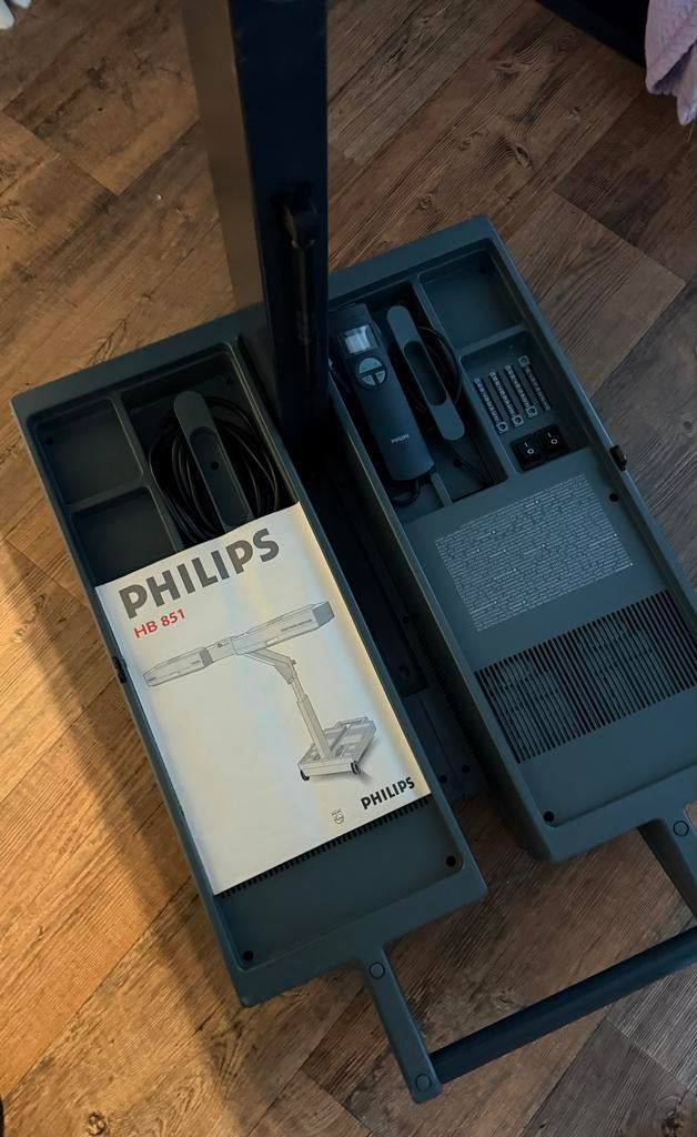 Philips HB 851 Zonnebank - Inclusief Handleiding, Ophalen, Gebruikt, Gezichtsbruiner, Minder dan 10 lampen