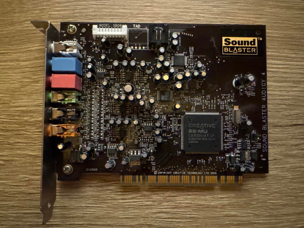 Creative Soundblaster Audigy 4 SB0610 - Vintage Geluidskaart, Ophalen of Verzenden, Gebruikt, Intern