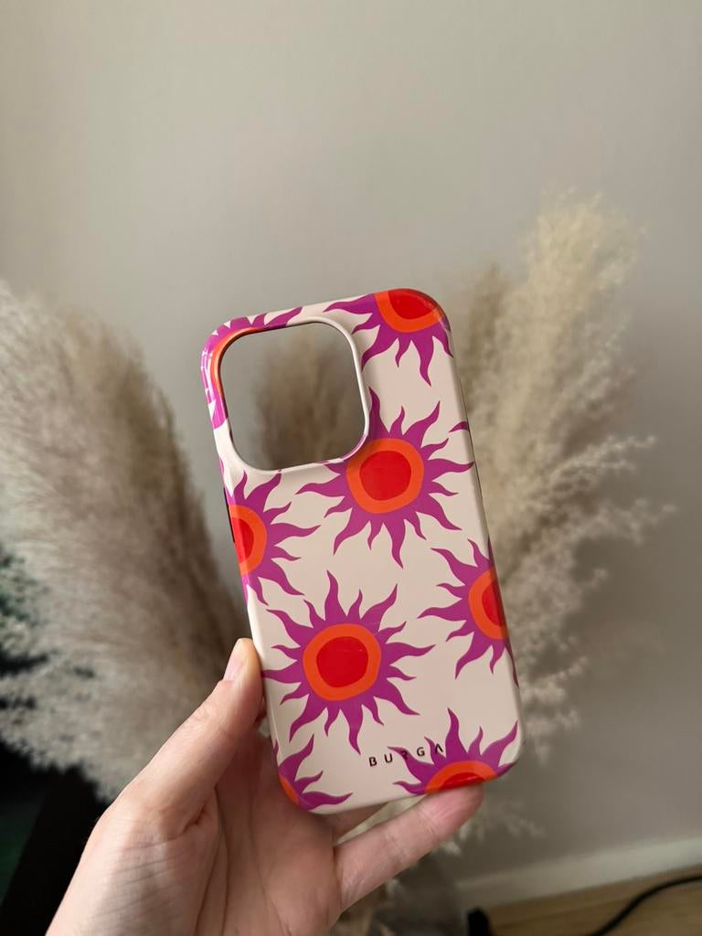 Burga telefoonhoesje SUN, Ophalen of Verzenden, Zo goed als nieuw, IPhone 14 Pro, Frontje of Cover