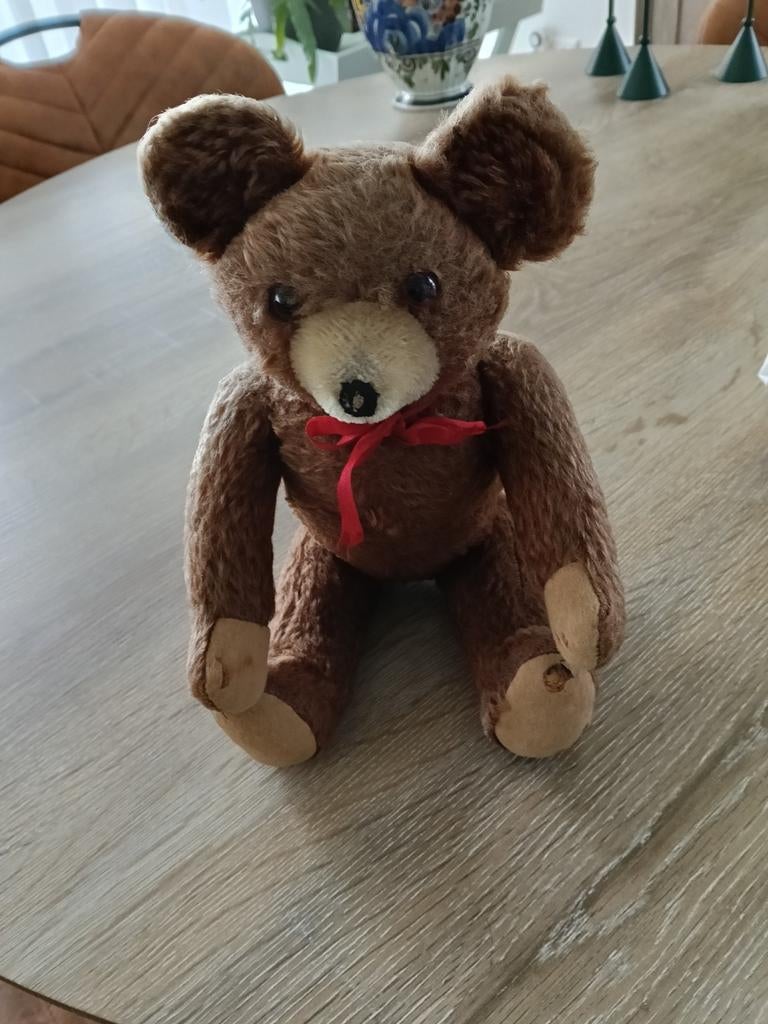 Oude beertje, Verzamelen, Ophalen, Zo goed als nieuw, Stoffen beer, Overige merken