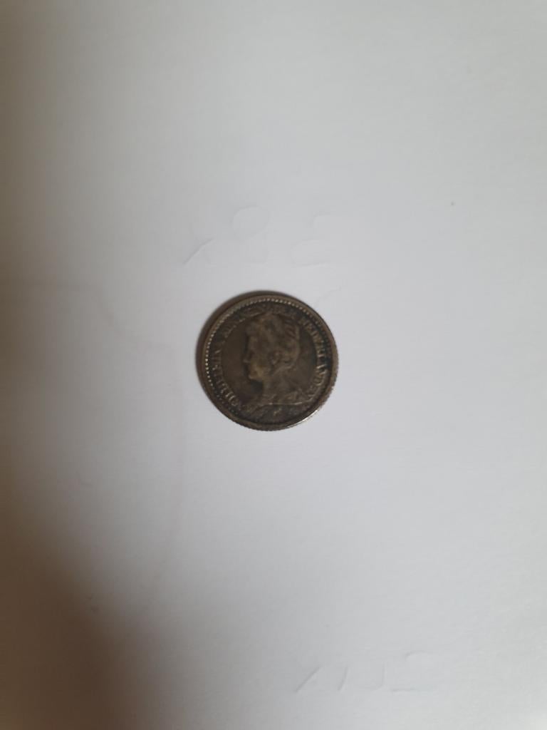 1/2 zilveren gulden uit 1919, Ophalen of Verzenden