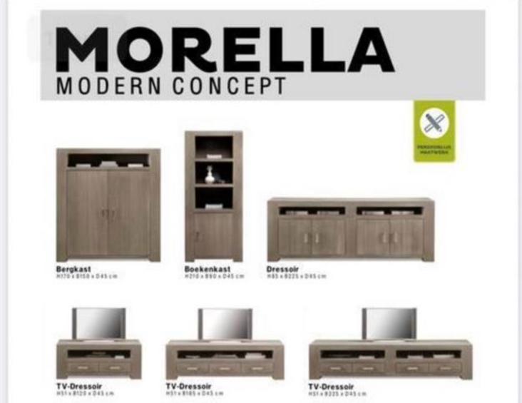 Gezocht: morella tv dressoir 4 lades, Ophalen of Verzenden, Zo goed als nieuw, 25 tot 50 cm