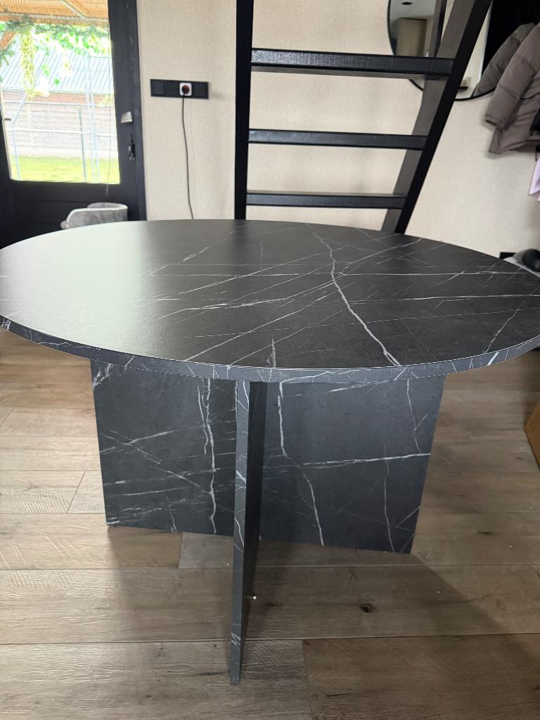 Eettafel KRONDAL Jysk, Ophalen, Rond, Zo goed als nieuw, Vier personen