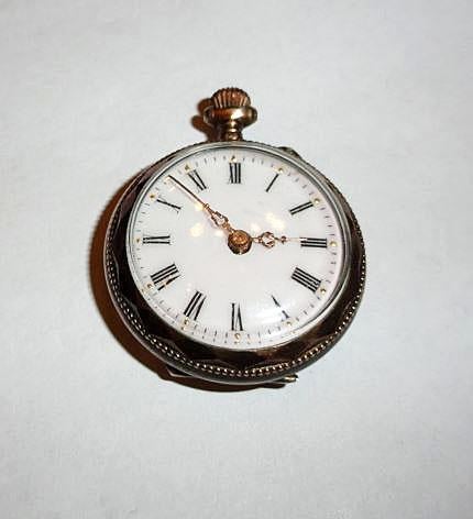 Zakhorloge Remontoir Cylindre, Ophalen of Verzenden, Gebruikt