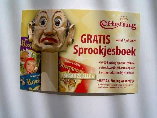 Efteling - Kaatsheuvel -14, Ophalen of Verzenden, Ongelopen, Noord-Brabant