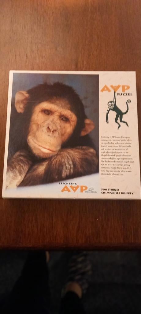 Puzzel stichting aap, Ophalen of Verzenden, 1980 tot heden, Tijdschrift