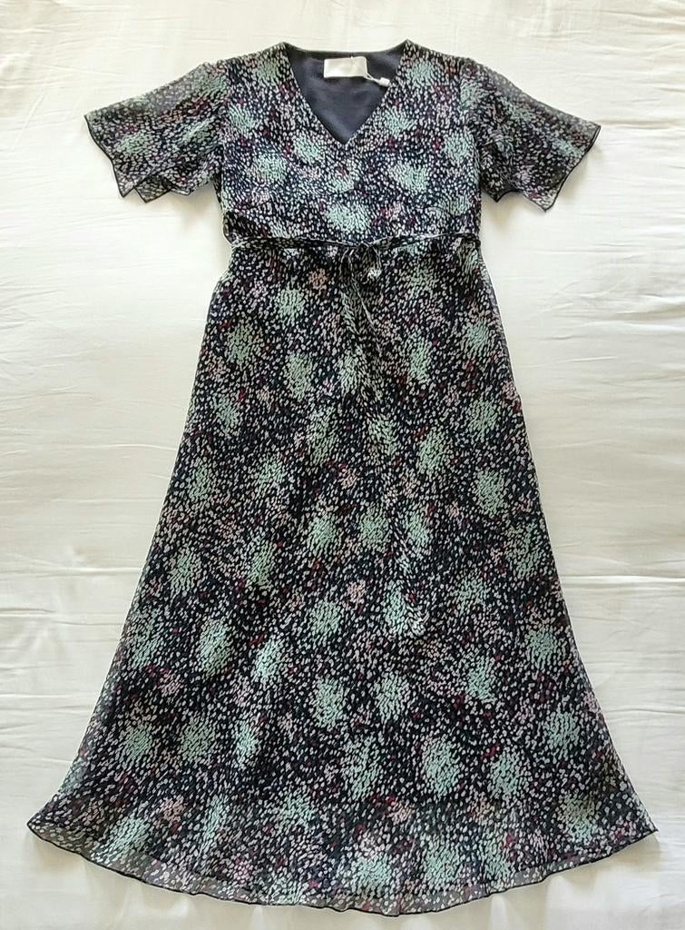 Hugo Boss jurk "Decrina" 100% zijde chiffon: nieuw-maat 38!, Kleding | Dames, Jurken, Maat 38/40 (M), Blauw, Nieuw, Ophalen of Verzenden