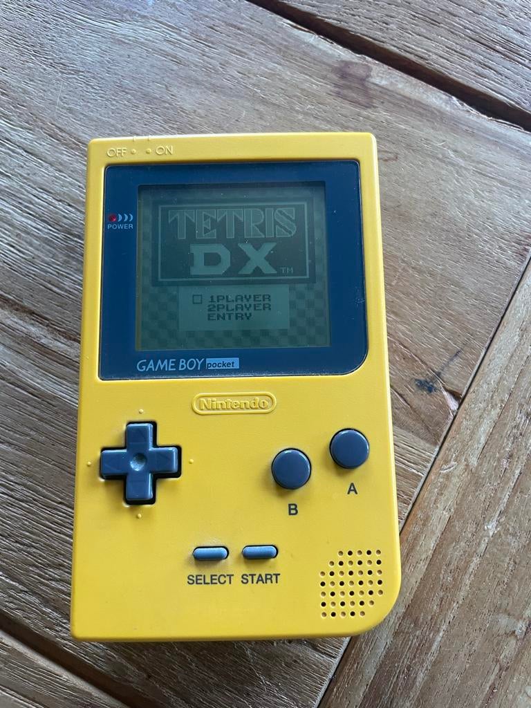 Game Boy Pocket + Tetris - Zeer Nette Staat!, Ophalen of Verzenden, Zo goed als nieuw, Game Boy Pocket, Met games