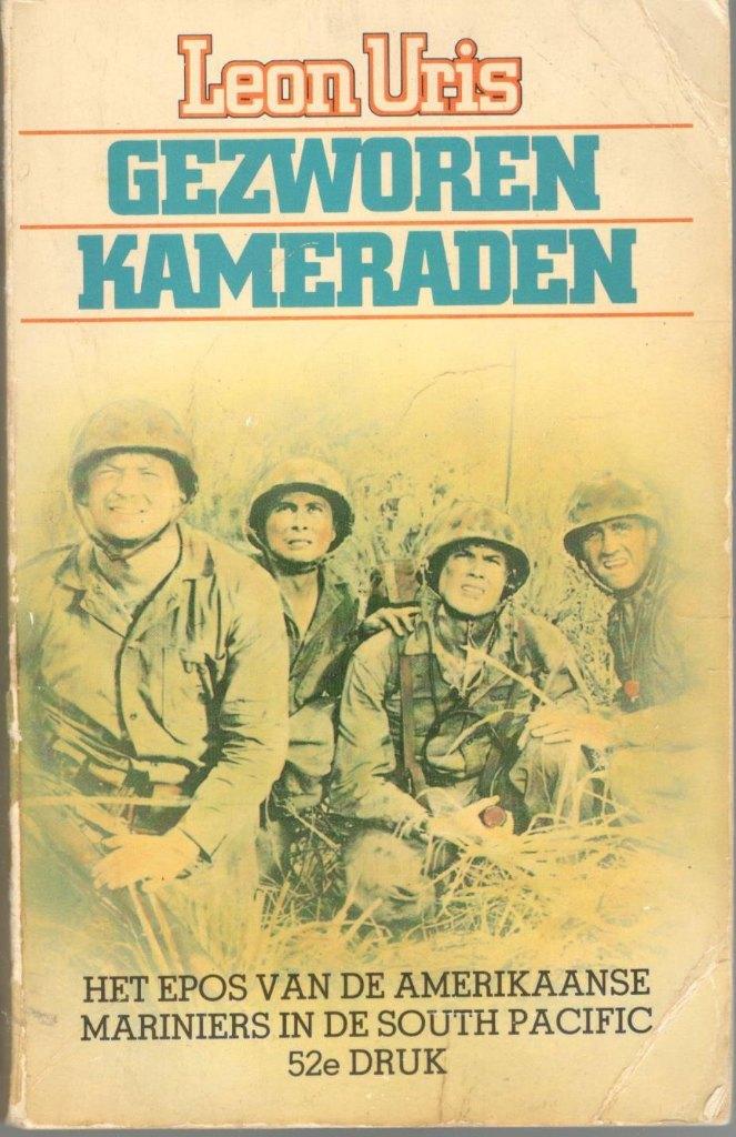 Leon Uris - Gezworen kameraden / pocket., Boeken, Literatuur, Gelezen, Amerika, Ophalen of Verzenden