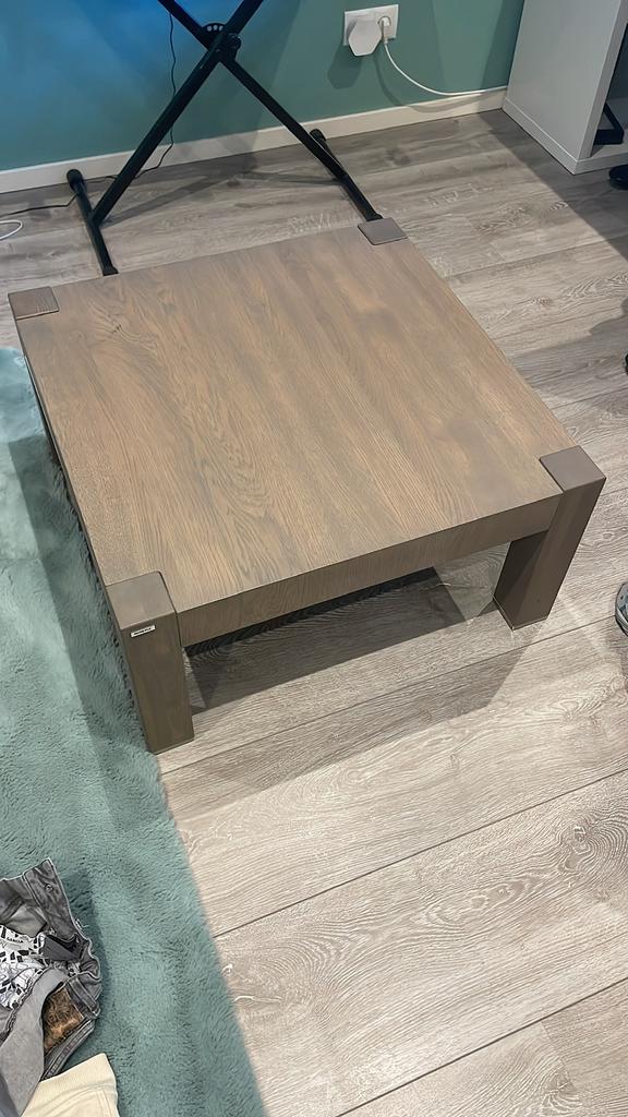 Makaz tafeltje, Ophalen, 50 tot 100 cm, 50 tot 75 cm, Vierkant