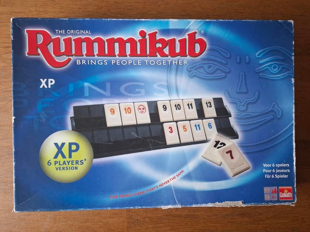 Rummikub XP 6 speler versie, Hobby en Vrije tijd, Ophalen of Verzenden