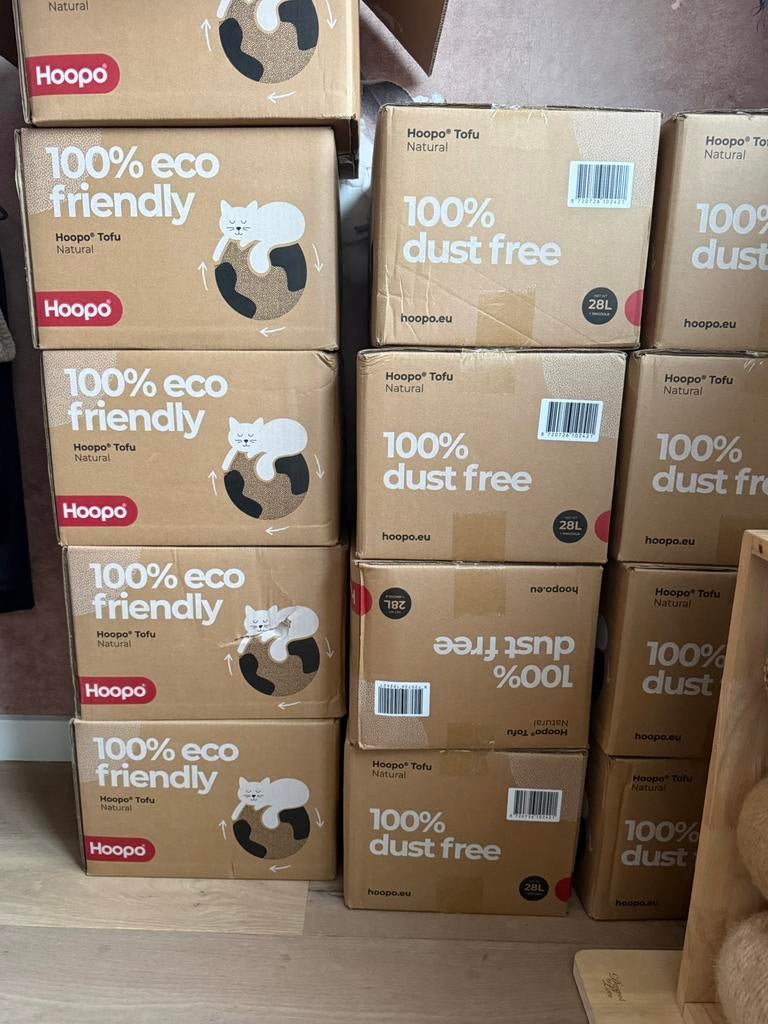 Hoopo tofu, Ophalen, Nieuw