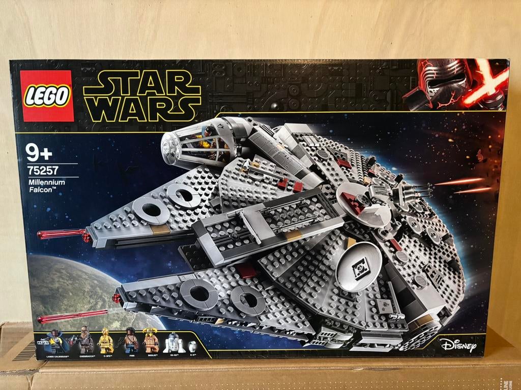 Lego 75257 Starwars ‘Millennium Falcon’, Ophalen of Verzenden, Nieuw