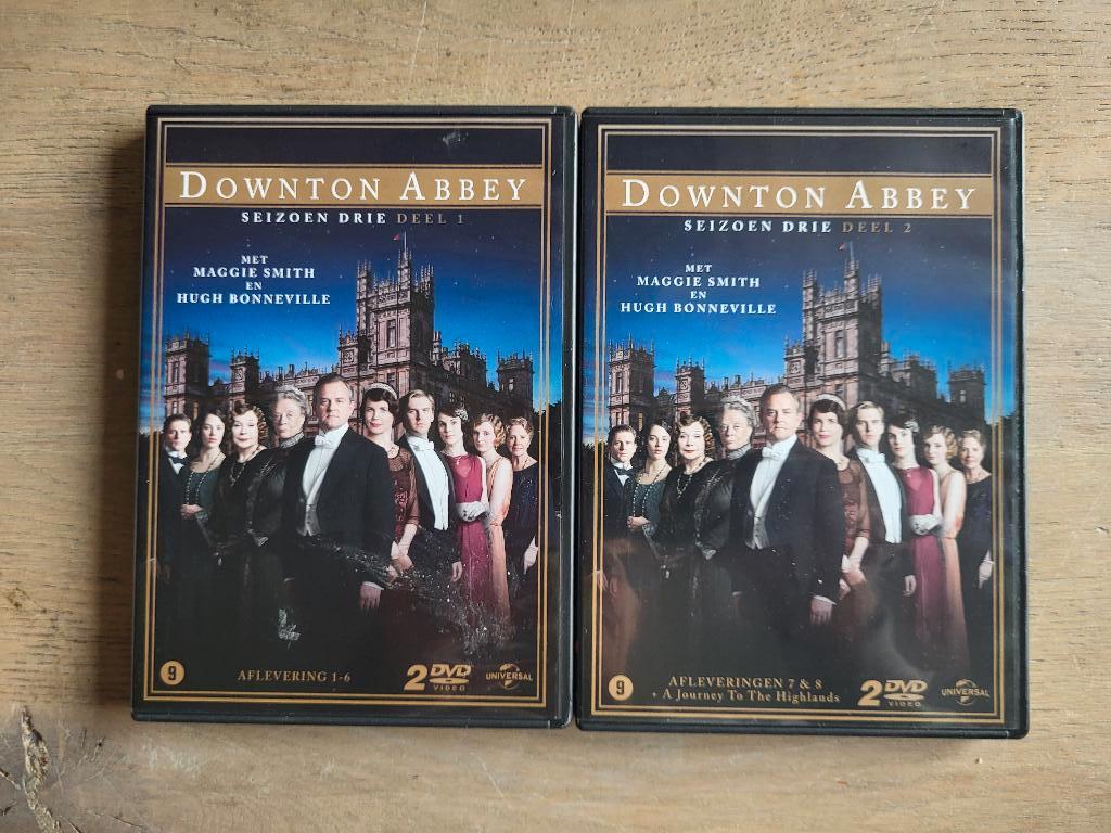 DVD Downton Abbey seizoen 3 deel 1 en deel 2 NL ondertiteld, Alle leeftijden, Ophalen of Verzenden, Zo goed als nieuw, Drama