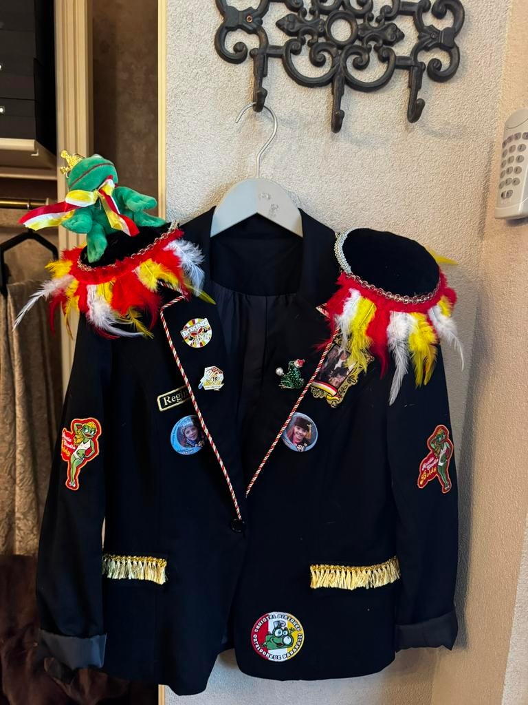 Jasje oeteldonk, Kleding | Dames, Carnavalskleding en Feestkleding, Ophalen of Verzenden, Zo goed als nieuw, Maat 38/40 (M), Carnaval